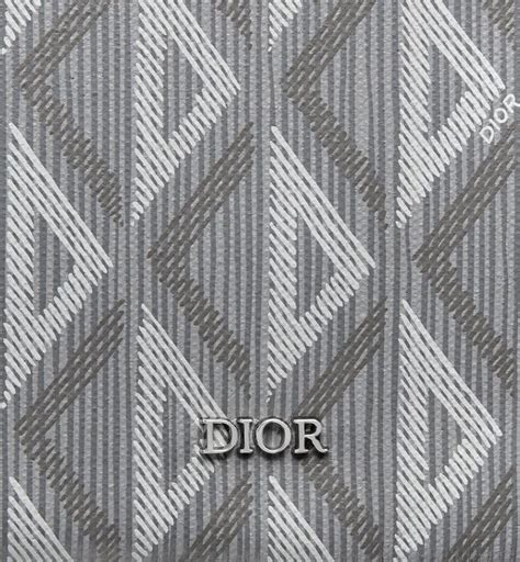 dior kosmetiktasche samt|Kosmetiktasche CD Diamond Canvas in Dior Grau.